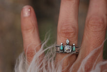 Load image into Gallery viewer, Rose Cut Diamond Engagement Ring