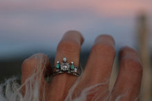 Load image into Gallery viewer, Rose Cut Diamond Engagement Ring