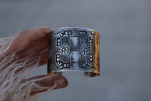 Load image into Gallery viewer, Sterling Silver Hand Engraved Cuff
