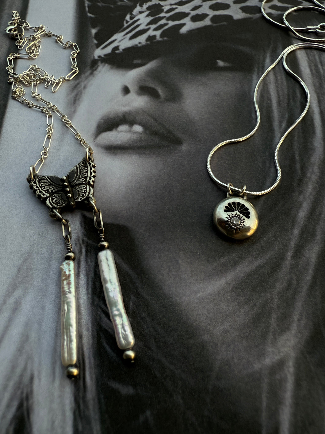 Butterfly Pearl Bolo