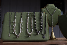 Load image into Gallery viewer, Silver Beads and Heart Necklace *Pre-Order*

