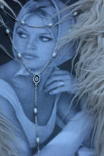 Load image into Gallery viewer, Double Strand Pearl Lariat
