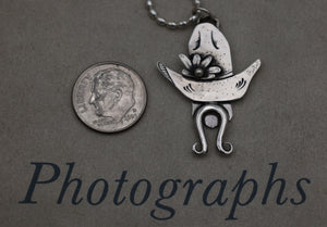 Sterling Silver Cowboy Charm