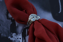 Load image into Gallery viewer, Desert Solitaire Engagement Ring and Custom Band
