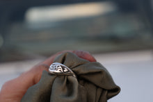 Load image into Gallery viewer, Scroll and Diamond Signet
