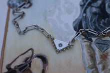 Load image into Gallery viewer, Dotted Triangle Diamond Choker
