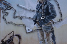 Load image into Gallery viewer, Dotted Triangle Diamond Choker
