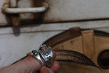 Load image into Gallery viewer, Turquoise Studded Signet
