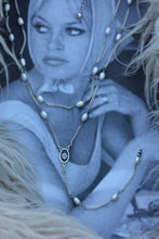 Load image into Gallery viewer, Double Strand Pearl Lariat
