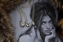 Load image into Gallery viewer, Flower Pearl Drop Necklace
