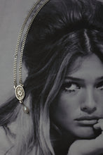 Load image into Gallery viewer, Flower Pearl Drop Necklace
