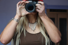 Load image into Gallery viewer, Statement Pearl and Silver Choker
