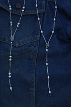 Load image into Gallery viewer, *Pre-Order* Single Strand Flower Pearl Lariat

