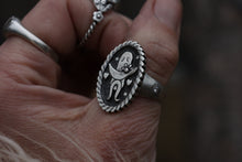 Load image into Gallery viewer, Diamond Set Cowboy Ring
