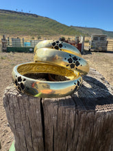 Load image into Gallery viewer, Golden West Flower Bangles
