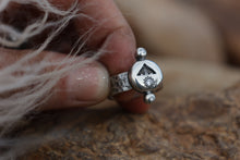 Load image into Gallery viewer, Stamped Diamond Ring
