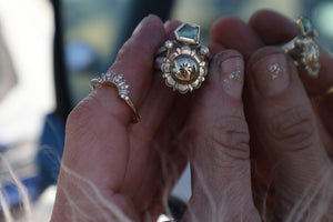 Golden Concho Ring