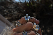 Load image into Gallery viewer, Silver Maverick Ring
