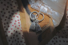 Load image into Gallery viewer, *Pre-Order* Silver Flower Bell Earrings

