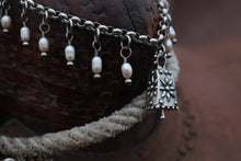 Load image into Gallery viewer, *Preorder* Silver Bell with Pearls
