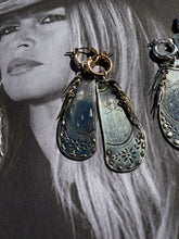 Load image into Gallery viewer, Gold and Silver Chap Earrings
