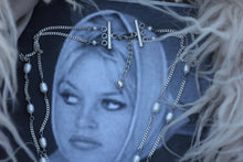 Load image into Gallery viewer, Double Strand Pearl Lariat

