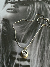 Load image into Gallery viewer, Diamond Set Silver Stamped Pendant
