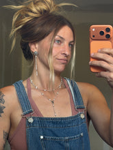 Load image into Gallery viewer, Concho Earrings and Pearl Chains Pre-Order
