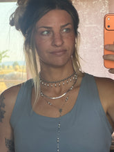 Load image into Gallery viewer, *Pre-Order* Sterling Silver Rolo Chain Pearl Choker
