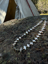 Load image into Gallery viewer, *PREORDER* Cross and Silver Bead Necklace
