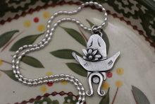 Load image into Gallery viewer, Sterling Silver Cowboy Charm
