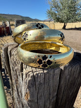 Load image into Gallery viewer, Golden West Flower Bangles
