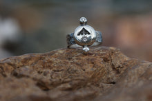 Load image into Gallery viewer, Stamped Diamond Ring
