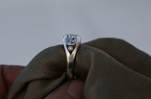 Load image into Gallery viewer, Scroll and Diamond Signet
