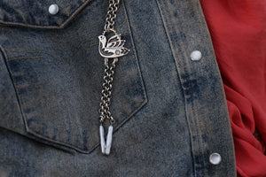 Diamond Dove Necklace