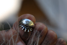 Load image into Gallery viewer, Silver Marquise Diamond Signet
