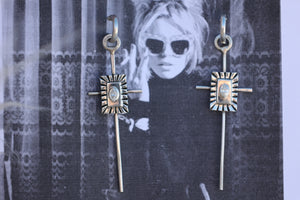 1 Carat Diamond Cross Earrings