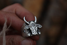 Load image into Gallery viewer, Sacred Cow Diamond Ring
