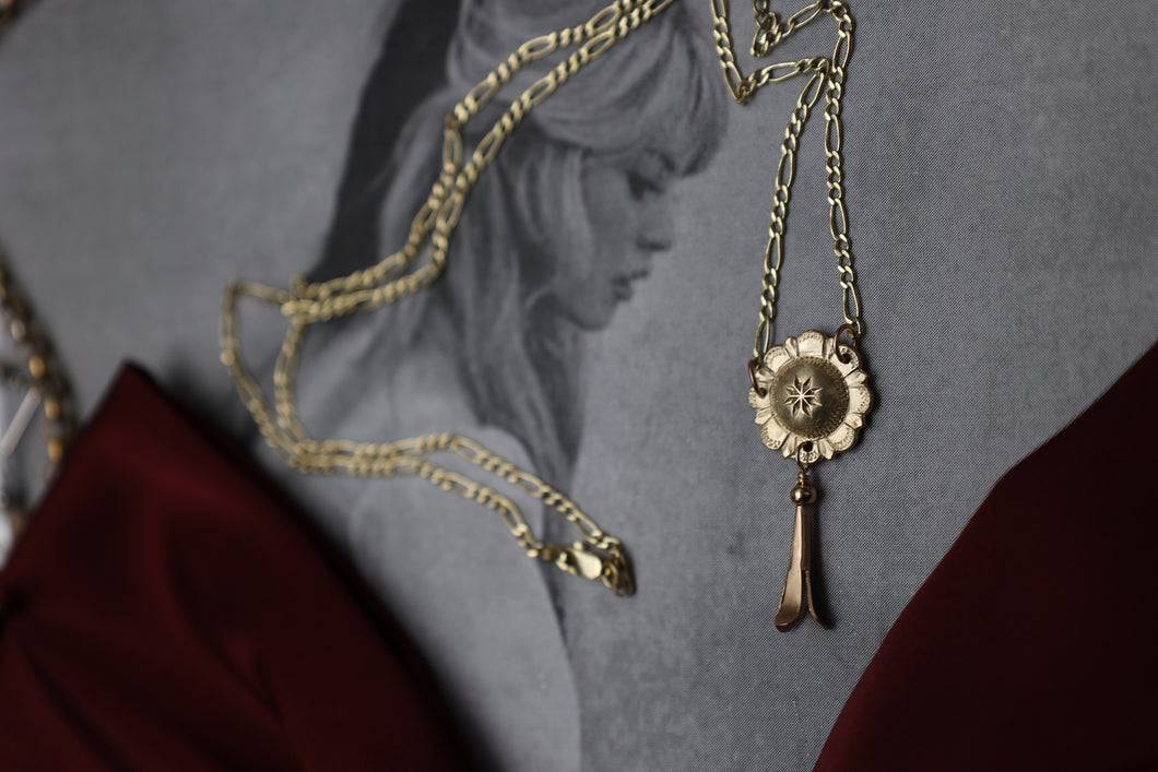 Golden Concho Necklace