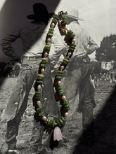 Load image into Gallery viewer, Jade and Pearl Tulip Necklace
