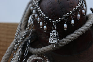 *Preorder* Silver Bell with Pearls