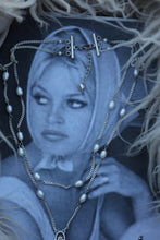 Load image into Gallery viewer, Double Strand Pearl Lariat
