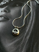 Load image into Gallery viewer, Diamond Set Silver Stamped Pendant
