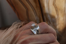 Load image into Gallery viewer, Silver Maverick Ring

