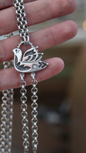 Load and play video in Gallery viewer, Diamond Dove Necklace
