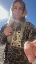 Load and play video in Gallery viewer, Camo Folk Art Hoodie
