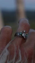 Load and play video in Gallery viewer, Rose Cut Diamond Engagement Ring
