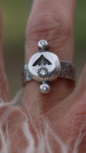 Load and play video in Gallery viewer, Stamped Diamond Ring
