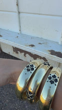 Load and play video in Gallery viewer, Golden West Flower Bangles
