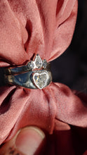 Load and play video in Gallery viewer, Sacred Heart Diamond Ring
